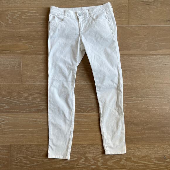 Stella McCartney White Denim Skinny Ankle Jeans sz 27 - Picture 1 of 7